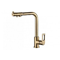 Смеситель для кухни ZORG Steel Hammer SH 572 BRONZE