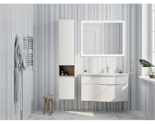 Пенал Kerama Marazzi PLAZA Modern подвесной 170, белый глянцевый