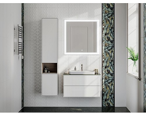 Пенал Kerama Marazzi PLAZA Modern подвесной 170, белый глянцевый