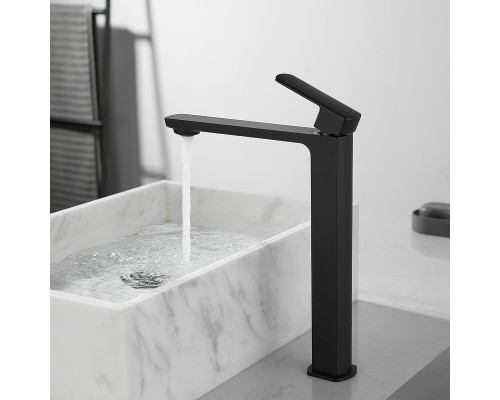 Смеситель для раковины Vincea Next VBF-1N2MB Черный матовый