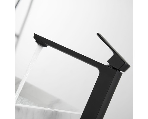 Смеситель для раковины Vincea Next VBF-1N2MB Черный матовый