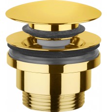 Донный клапан для раковины Paffoni ZSCA050HG золото медовое