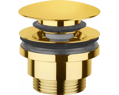 Донный клапан для раковины Paffoni ZSCA050HG золото медовое