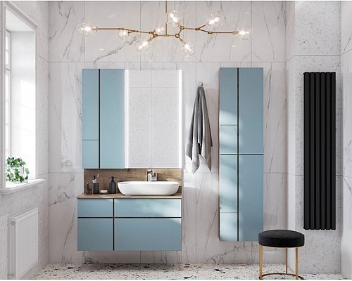 Тумба под раковину Aquaton Мишель 80 1A256801MIX30 подвесная Дуб рустикальный Фьорд