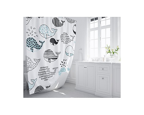 Штора для ванной Fixsen Design Flux FX-2511