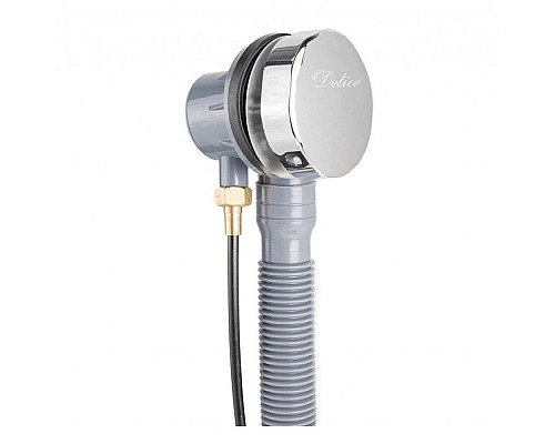 Слив-перелив полуавтомат Delice Хром