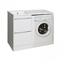 Тумба под раковину Runo ОРИОН 45 00-00000145 белый, правое крыло