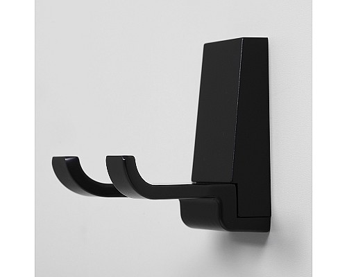 Двойной крючок WasserKRAFT Abens K-3223D Черный матовый