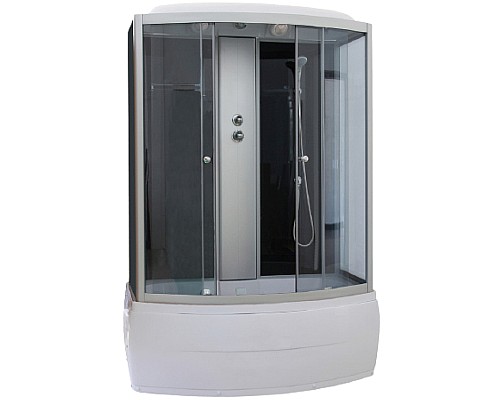 Душевой бокс Parly Classic 170х215 CNE170 7979 профиль Хром стекло тонированное Душевой бокс Parly Classic 170х215 CNE170 7979 профиль Хром стекло тонированное