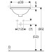 Раковина Geberit VariForm 39x39 500.744.01.2