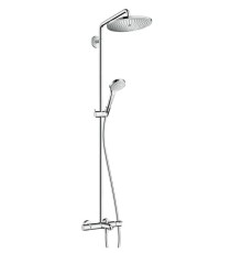 Душевая система для ванны Hansgrohe Croma Select S с термостатом