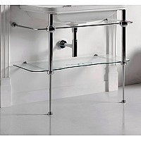 Консоль для раковины Kerasan Waldorf 9197K1cr хром