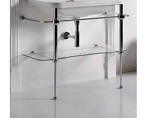 Консоль для раковины Kerasan Waldorf 9197K1cr хром