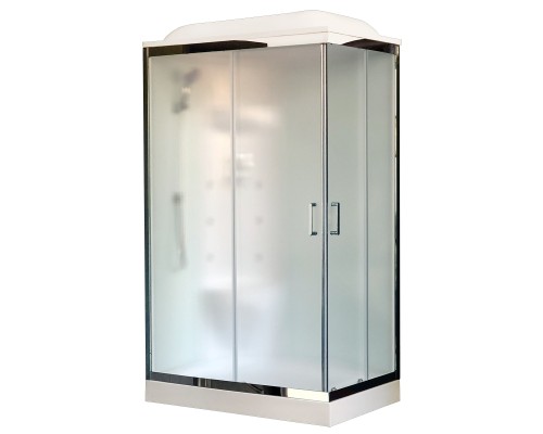 Душевая кабина Royal Bath HP 120х80 с гидромассажем стекло матовое