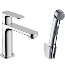Смеситель для раковины Hansgrohe Rebris S с гигиеническим душем Хром
