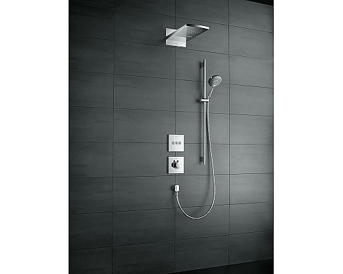 Смеситель для душа Hansgrohe ShowerSelect HighFlow 15760700 с термостатом Белый матовый