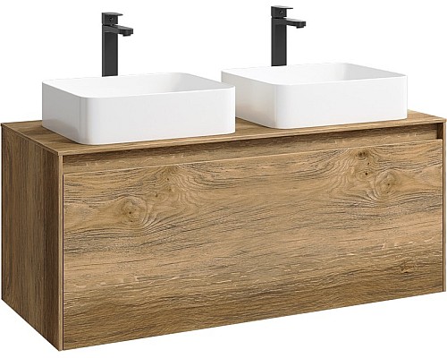 Корпус тумбы под раковину Aqwella 5 Stars Mobi 120 MOB0112DB подвесной Дуб балтийский