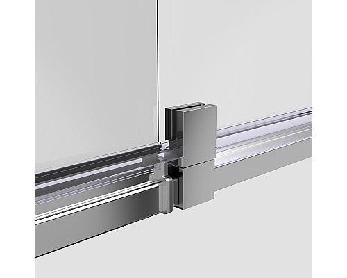 Душевая дверь Vincea Intra 100 VDP-1I9010CH профиль Хром стекло шиншилла