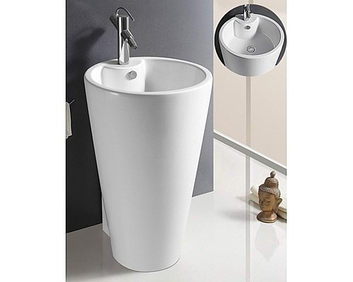 Раковина CeramaLux 52 B134B Белая