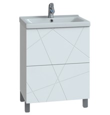 Тумба под раковину Vigo Geometry 60 Белая