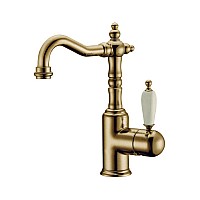 Смеситель для умывальника высокий Boheme Medici Ripresa 302 бронза