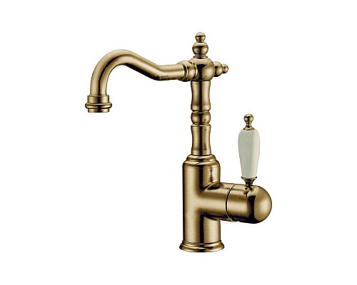 Смеситель для умывальника высокий Boheme Medici Ripresa 302 бронза