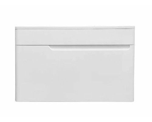 Тумба с раковиной Эстет Kare Luxe 80 ФР-00005718 подвесная Белая