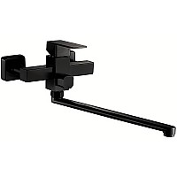 Смеситель для ванны Haiba HB22803-7 универсальный Черный матовый