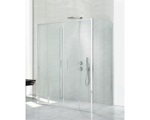 Душевое ограждение NEW TRENDY NEW CORRINA 150x80x195 (хром)