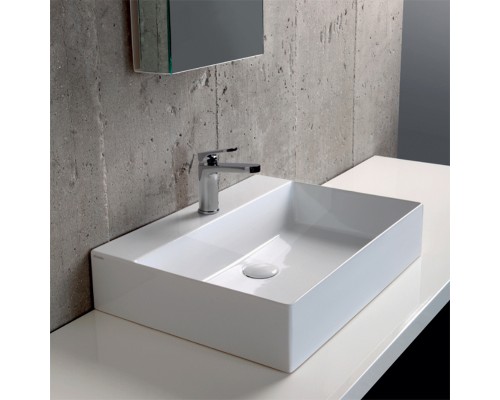 Раковина Azzurra Elegance Squared 60 ELLP060450QMBI/(EQA60M bi)*1 Белая