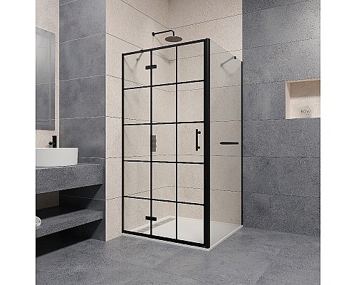 Душевой уголок RGW Passage PA-77-1B L 120x80 410877128-084L Черный