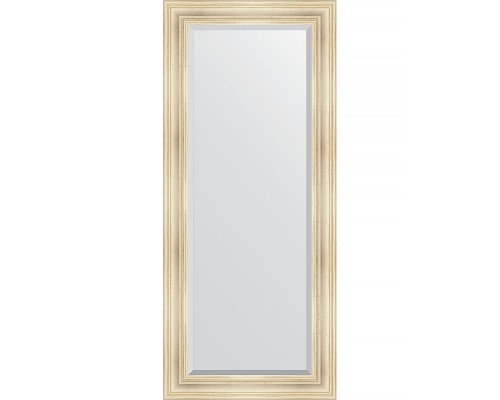 Зеркало Evoform Exclusive 159х69 BY 3575 с фацетом в багетной раме - Травленое серебро 99 мм