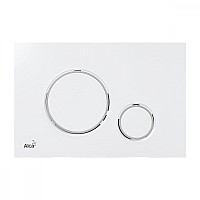 Кнопка смыва AlcaPlast THIN M770 белый, хром глянцевый