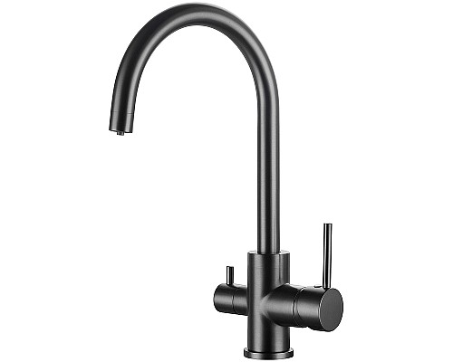 Смеситель для кухни Kaiser Merkur 26744-15 Вороненая сталь