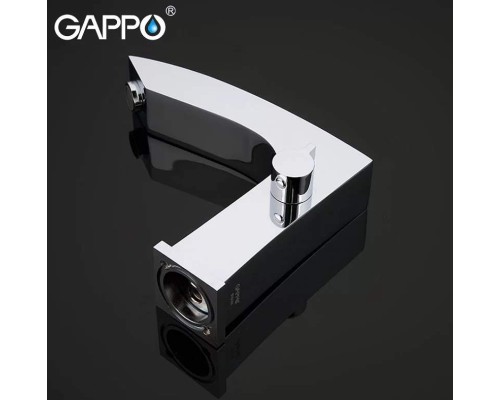 Смеситель на борт ванны Gappo G07 Хром