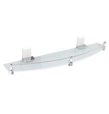 Полка стеклянная WasserKRAFT K-5044W с бортиком