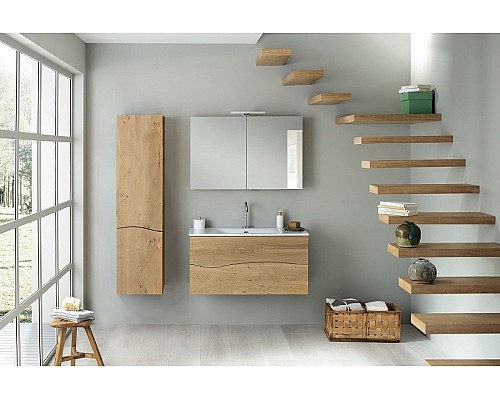 Тумба под раковину Jacob Delafon Sherwood 100 EB1833RU-P6 подвесная Натуральный дуб