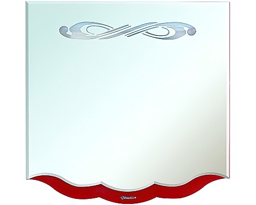 Зеркало Bellezza Версаль 90 4611115060030 с подсветкой Красное