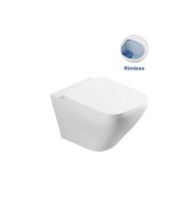 Унитаз подвесной Vincea NEO VT1-22 ультратонкое сиденье soft close P-trap