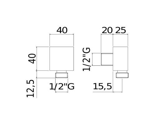Шланговое подключение Paffoni Level ZACC238NO 1/2" черное