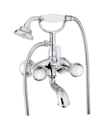 Смеситель для ванны Fiore XT Sky Swarovski® хром