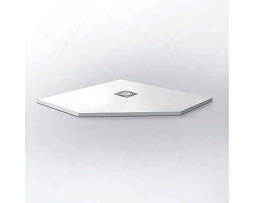 Душевой поддон из искусственного камня RGW Stone Tray ST/T-G 100х100 16155100-01 Белый