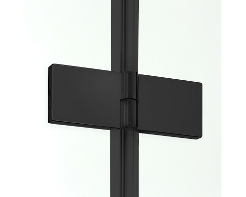 Душевое ограждение NEW TRENDY NEW SOLEO BLACK складные двери L 100x120x195 (черный)