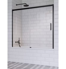 Шторка на ванну Radaway Idea Black PN DWJ 140 Левая