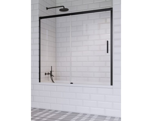 Шторка на ванну Radaway Idea Black PN DWJ 180 Левая