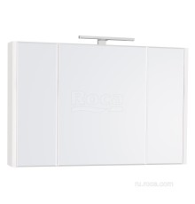 Зеркальный шкаф Roca Etna 100 857305806 белый глянец