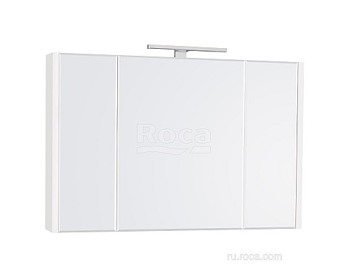 Зеркальный шкаф Roca Etna 100 857305806 белый глянец