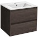 Тумба под раковину Vincea Gio 60 подвесная R.Oak