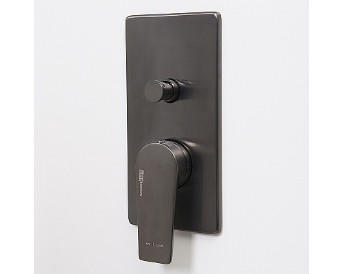 Смеситель для душа WasserKRAFT Wiese 8461 Оружейная сталь