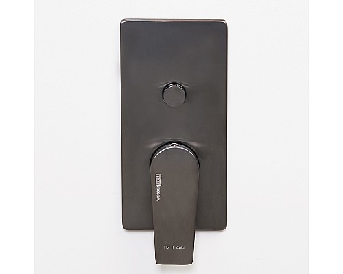 Смеситель для душа WasserKRAFT Wiese 8461 Оружейная сталь